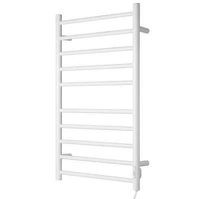 Електрична сушарка для рушників Zerix Atlas EPA-5386R-10T-White з таймером (135W) (ZX4916)