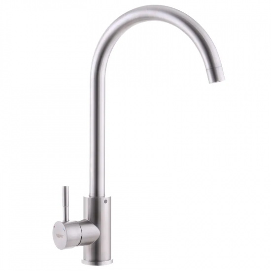 Змішувач для кухні з нерж. сталі SUS304 Zerix LUX-011 (ZX3114)