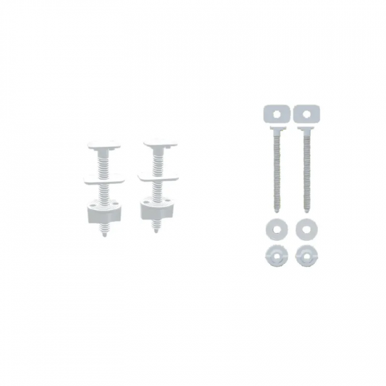 Набір для кріплення сидіння/кришки унітазу Zerix NKTS-02 (ZX5595)