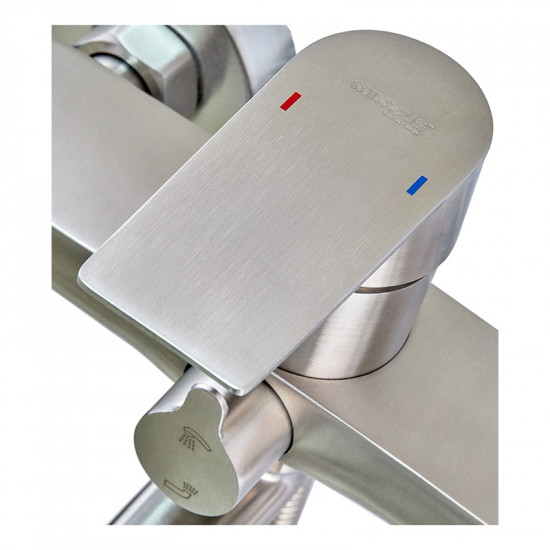 Змішувач для ванни Mixxus WEL-006 (Euro) (нерж. сталь) (MI6227)