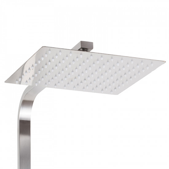 Душова колона зі змішувачем Mixxus KUB-007-J із нерж. сталі SUS304 (MI6091)