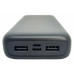 Повербанк XO PR183 20000 mAh, черный