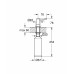 Дозатор для миючого засобу Grohe (40536000)