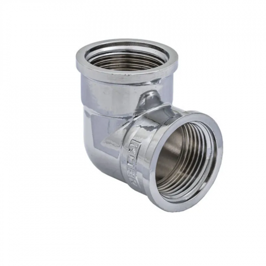 Кут 1'' ВВ (хром) Koer KF.L10F.CHR (KF0126)